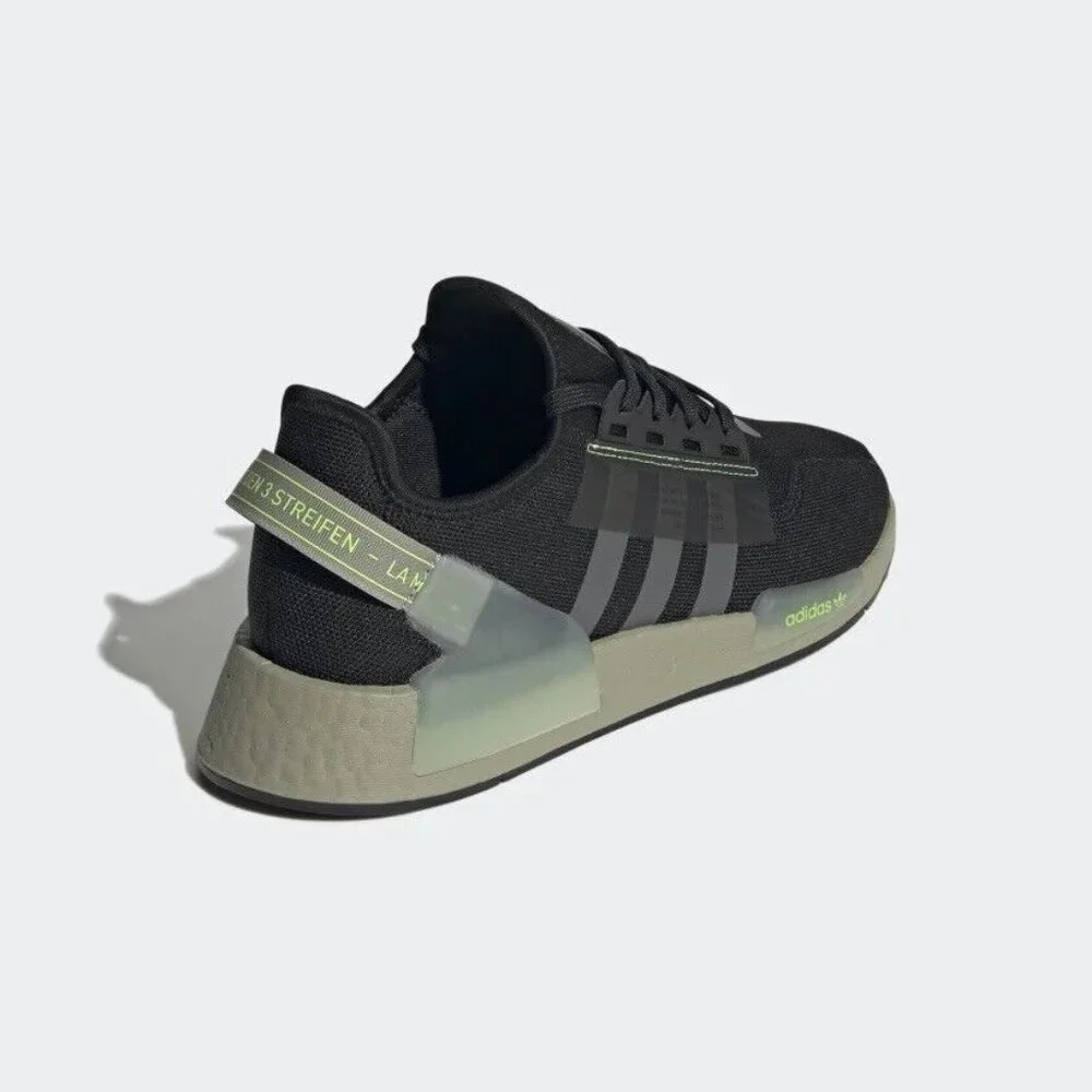 13M - [NEW] Men's adidas‎ NMD_R1 V2 Shoes Black GY6166